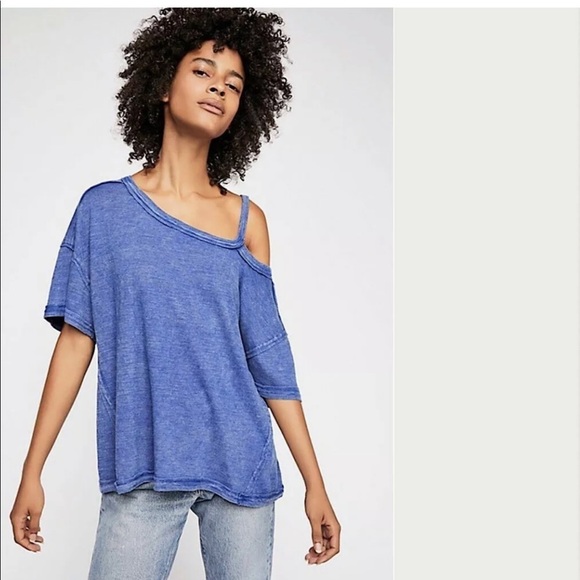 Free People Tops - Free People Alex cold shoulder tee shirt
